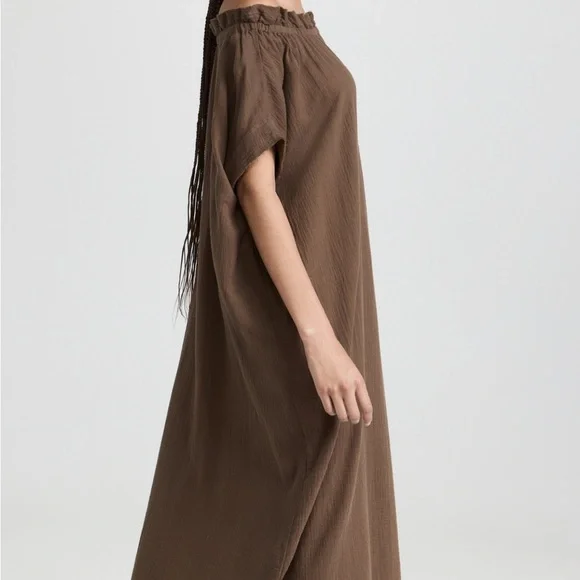 Mikoh Mirakami Off-Shoulder Maxi Dress in Komi sz M - Picture 2 of 4